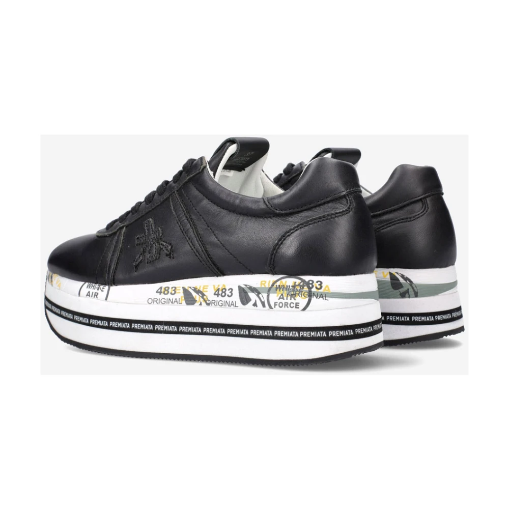 Zapatillas de Cuero Negra