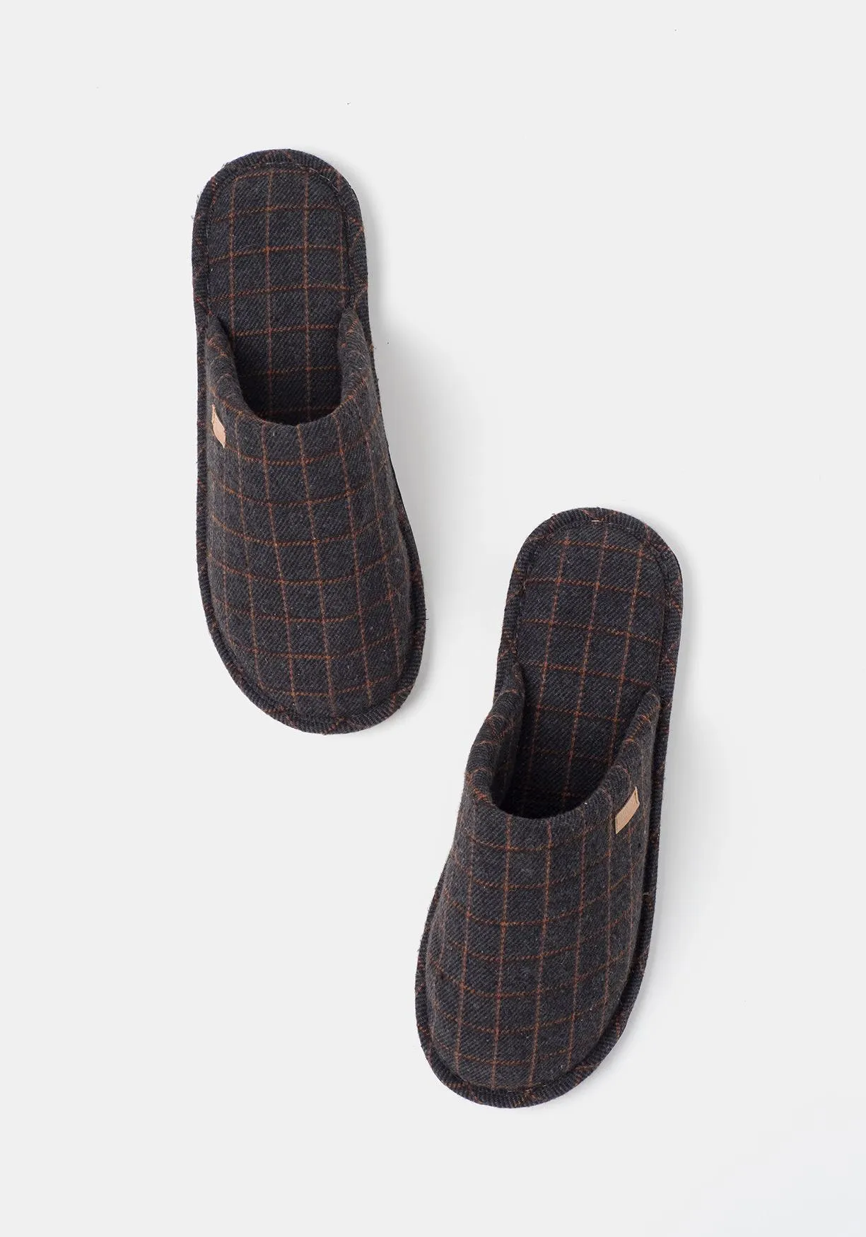 Zapatillas de estar por casa abiertas estampadas de Hombre TEX