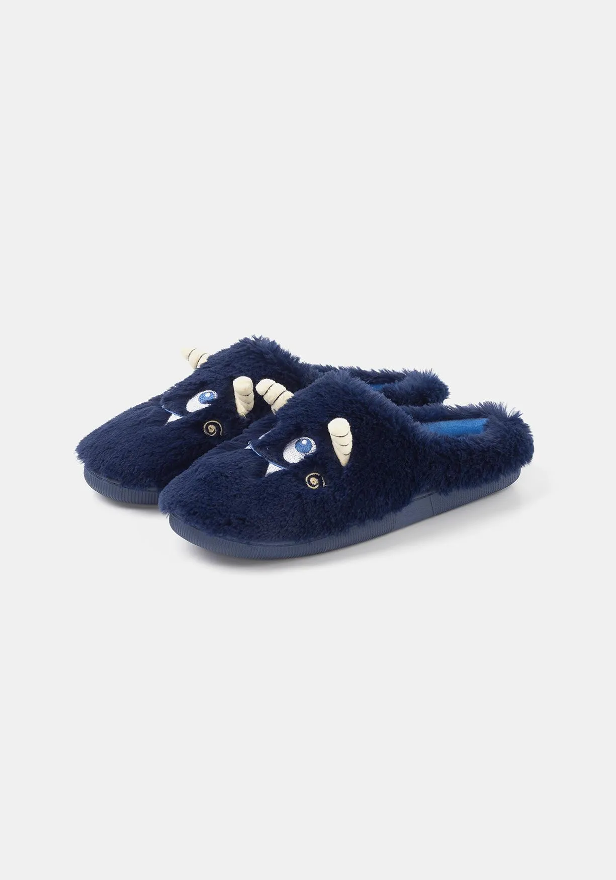 Zapatillas de estar por casa abiertas monstruo de Hombre TEX