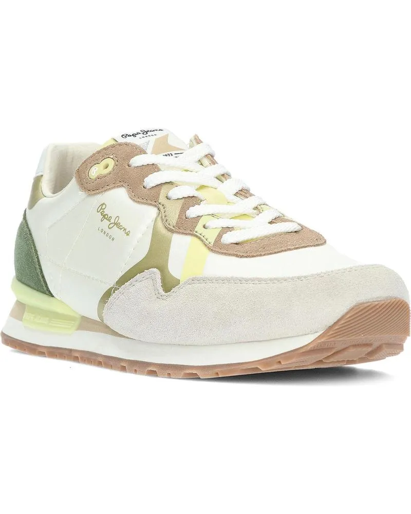 Zapatillas deporte de Mujer PEPE JEANS SNEAKERS BRIT PRINT BLANCO