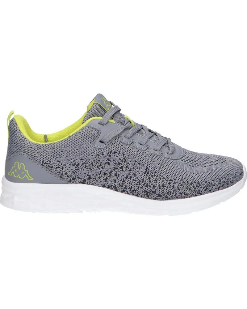 ZAPATILLAS DEPORTE KAPPA  DE HOMBRE 331I5KW ROSTIE  A2I GREY MDGREEN LIME