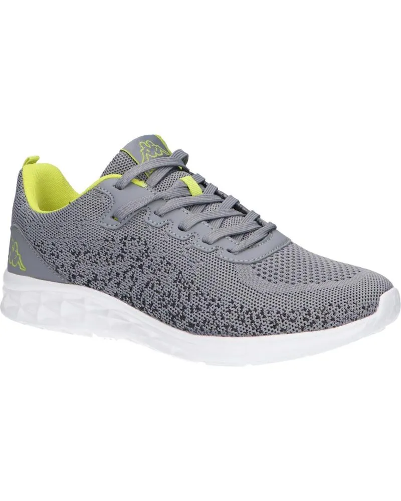 ZAPATILLAS DEPORTE KAPPA  DE HOMBRE 331I5KW ROSTIE  A2I GREY MDGREEN LIME