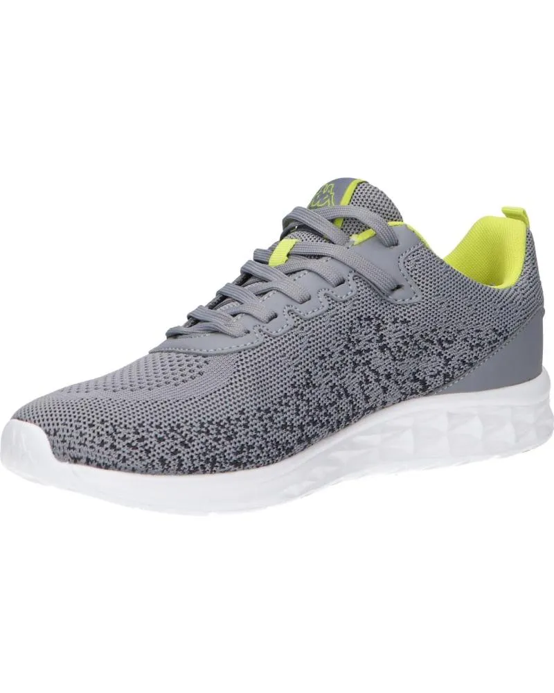 ZAPATILLAS DEPORTE KAPPA  DE HOMBRE 331I5KW ROSTIE  A2I GREY MDGREEN LIME