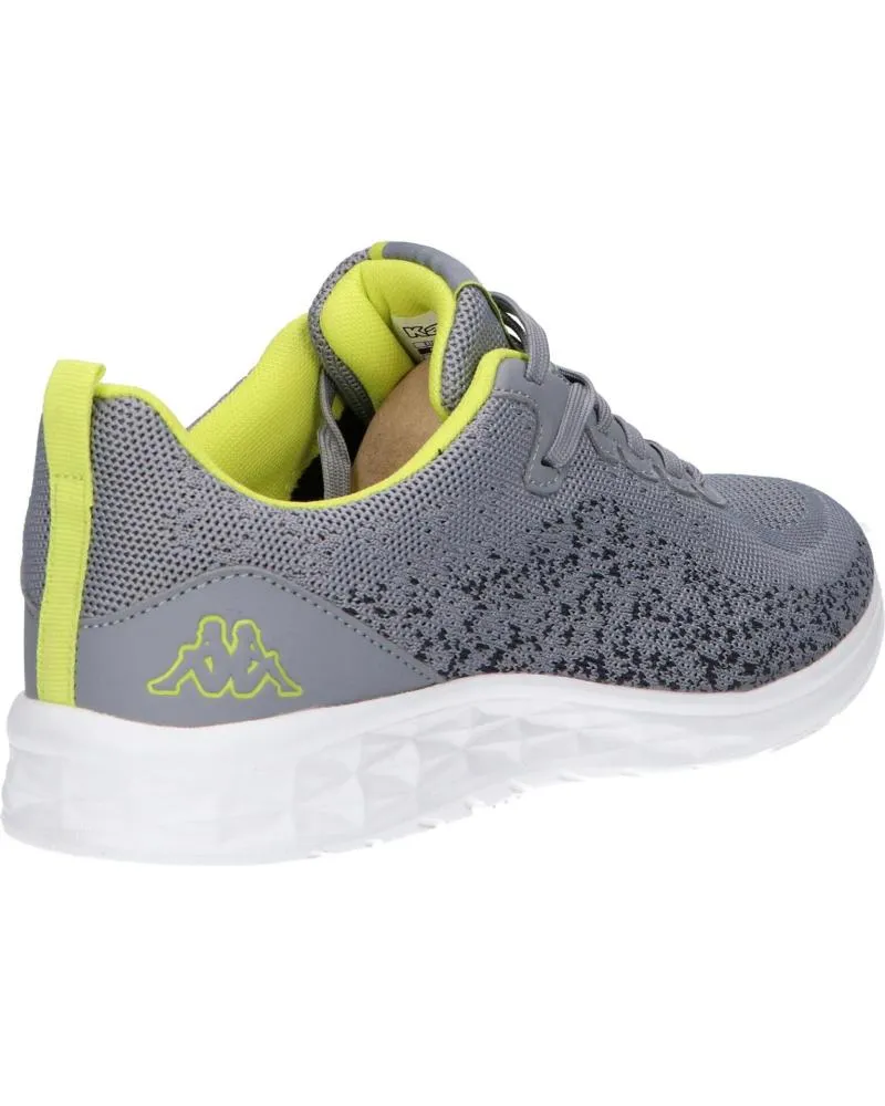 ZAPATILLAS DEPORTE KAPPA  DE HOMBRE 331I5KW ROSTIE  A2I GREY MDGREEN LIME