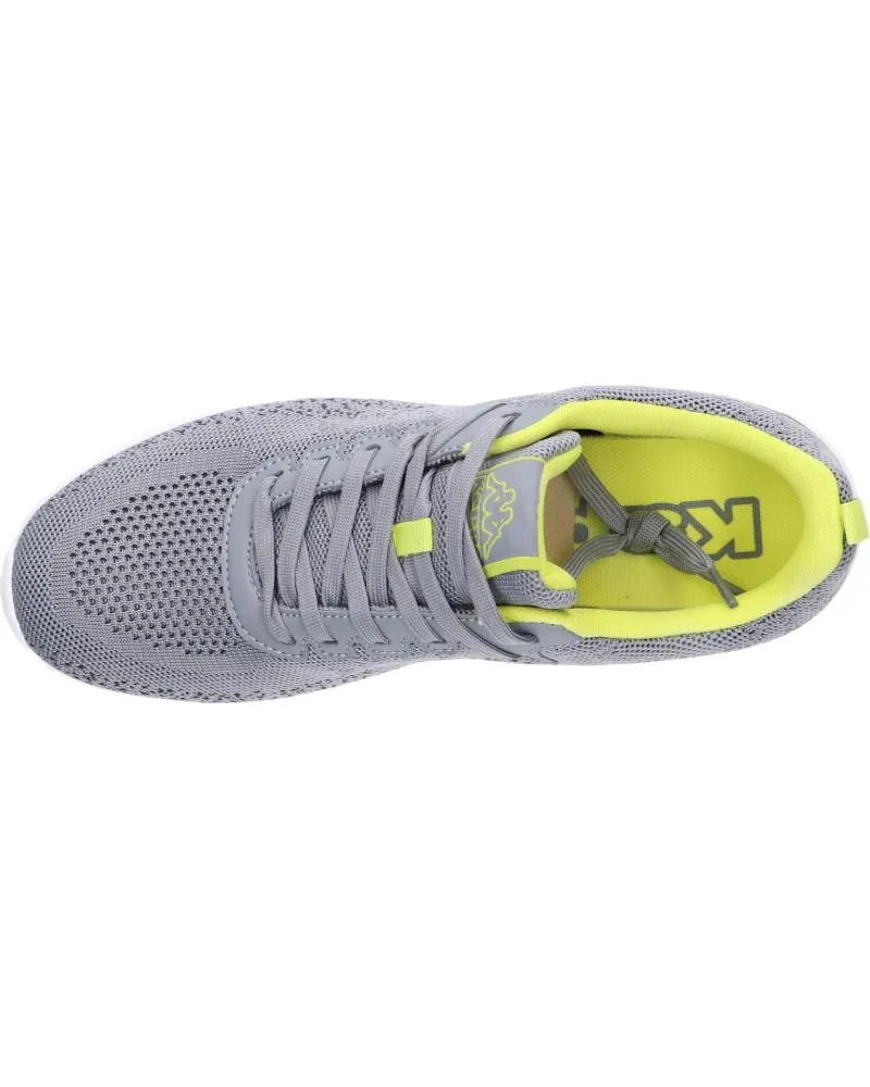 ZAPATILLAS DEPORTE KAPPA  DE HOMBRE 331I5KW ROSTIE  A2I GREY MDGREEN LIME