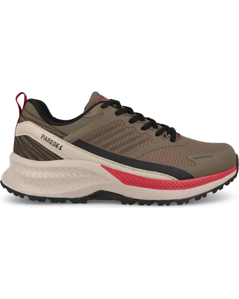Zapatillas deporte PAREDES  de Hombre ZAPATILLAS TREKKING HOMBRE ALTA TRACCION GASCONES KAKI  KAKI KAKI