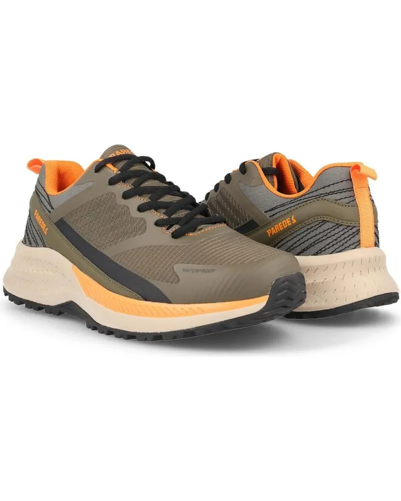 Zapatillas deporte PAREDES  de Hombre ZAPATILLAS TREKKING HOMBRE ALTA TRACCION GASCONES KAKI  KAKI KAKI