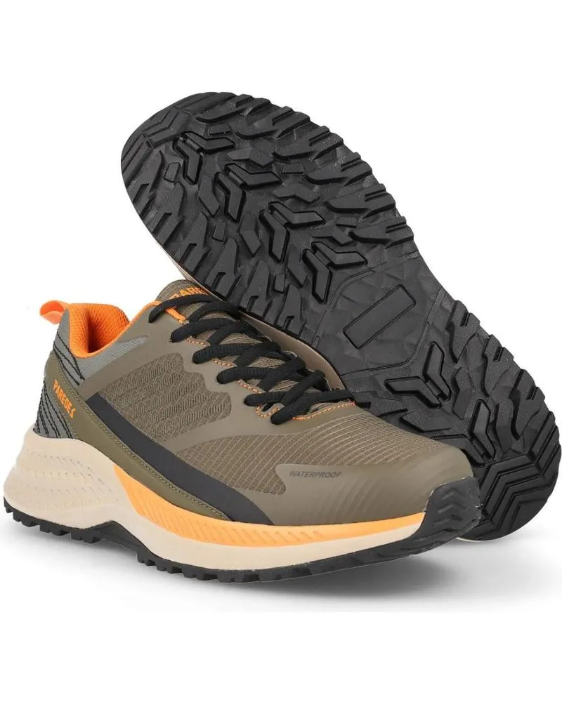 Zapatillas deporte PAREDES  de Hombre ZAPATILLAS TREKKING HOMBRE ALTA TRACCION GASCONES KAKI  KAKI KAKI