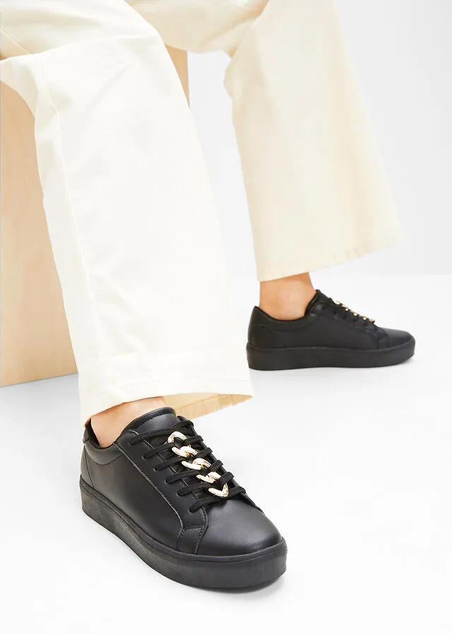 ZAPATILLAS DEPORTIVAS NEGRODORADO