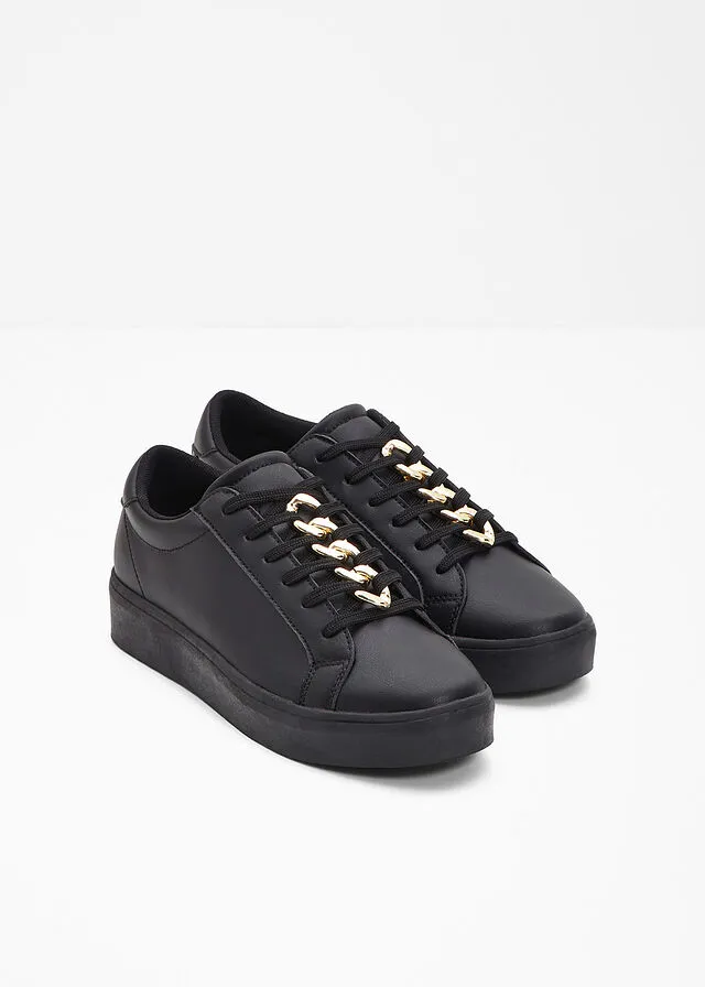 ZAPATILLAS DEPORTIVAS NEGRODORADO