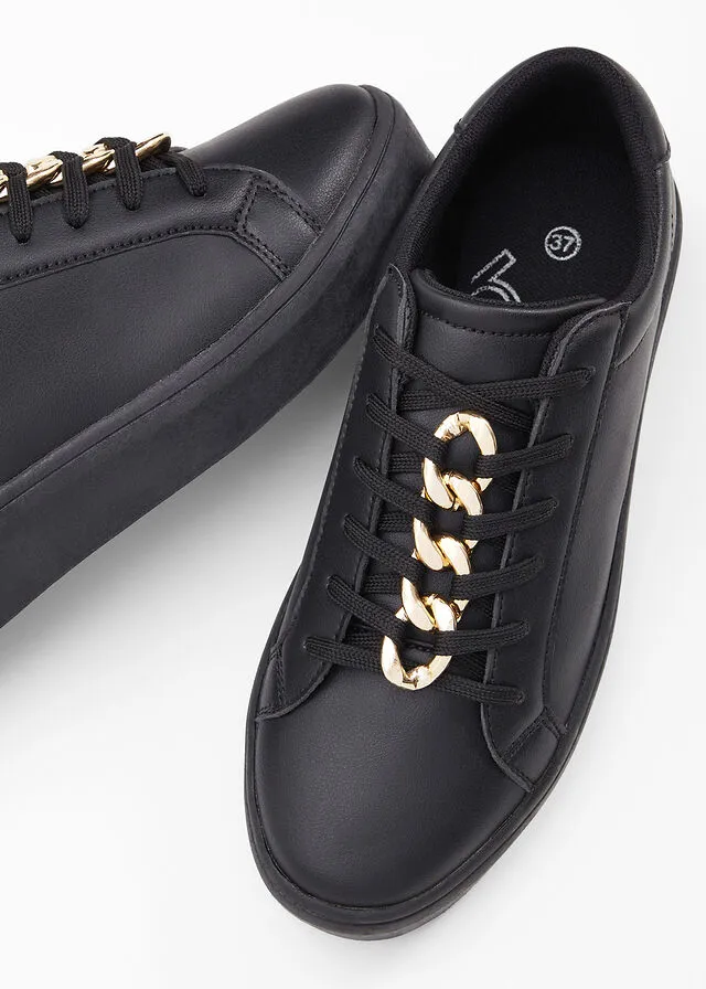 ZAPATILLAS DEPORTIVAS NEGRODORADO
