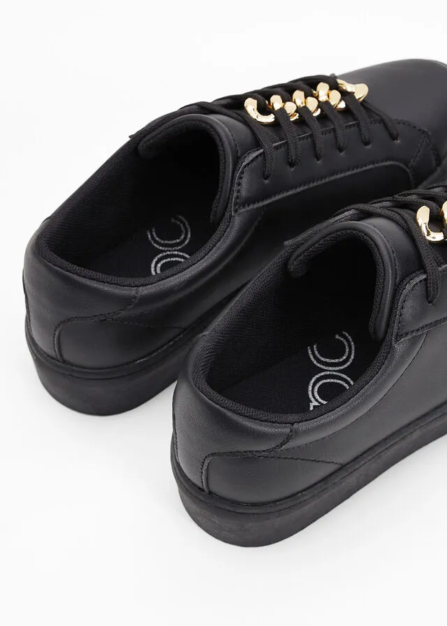 ZAPATILLAS DEPORTIVAS NEGRODORADO