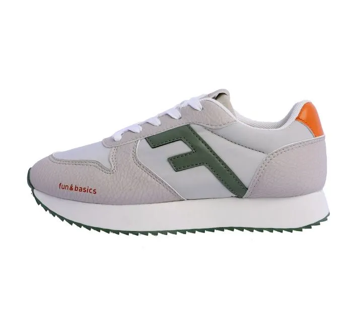 Zapatillas deportivas para mujer Fun and Basics Iris de nylon beige