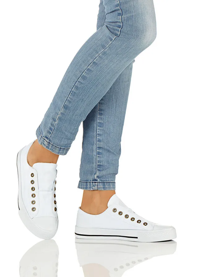 Zapatillas deportivas slip on Blanco