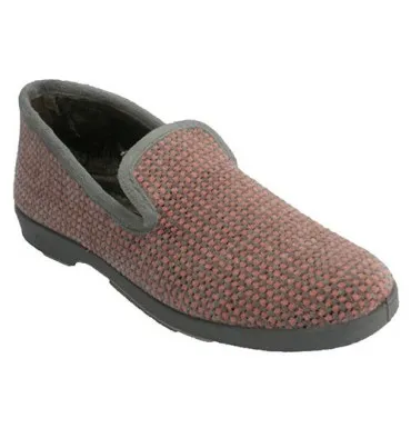 Zapatillas mujer cerradas con cuadritros de perdiz Doctor Cutillas en rosa