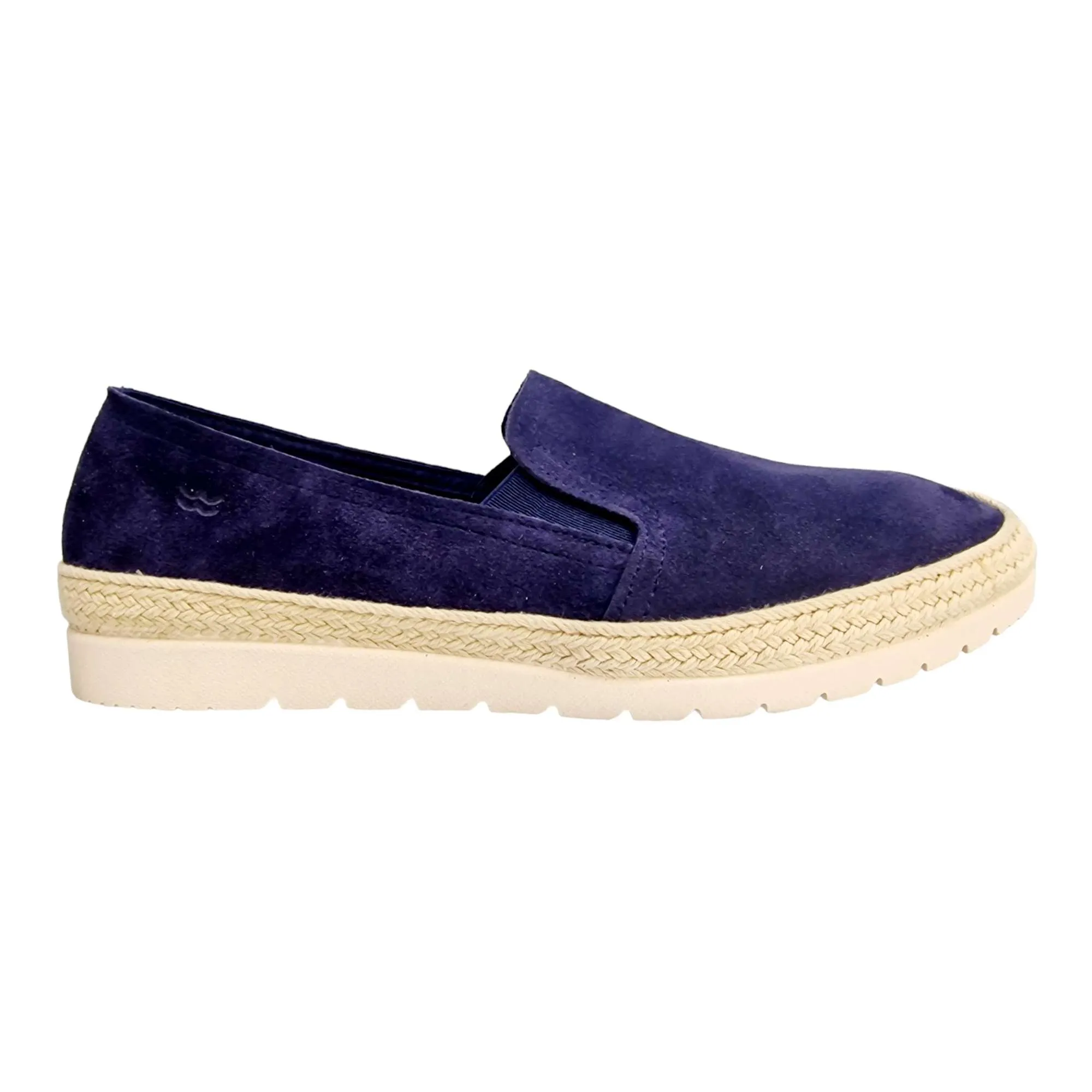 ZAPATO ESPADRILLES HOMBRE PIEL MARINO