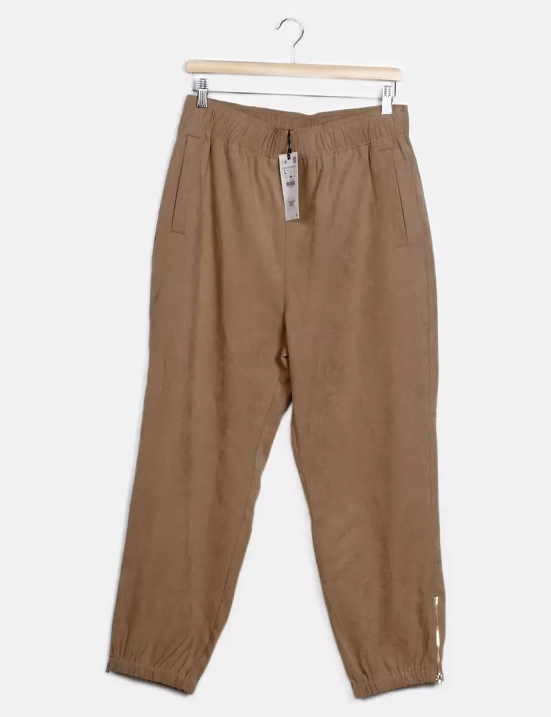 Zara Pantalones de chándal y joggers Slouchy De pana